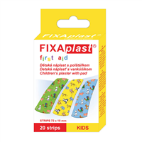 Náplast Fixaplast KIDS strip 20ks NEW