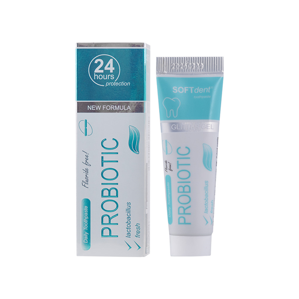 SOFTdent zubní pasta PROBIOTIC MINI, 10 ml