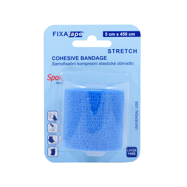 FIXAtape STRETCH Sport multi 5cm x 450cm blistr
