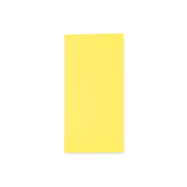 Ubrousky 3-vrstvé, 33 x 33 cm žluté 1/8 skládání [250 ks]