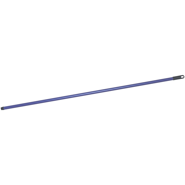 Hůl kovová, jemný závit, závěs, 120cm