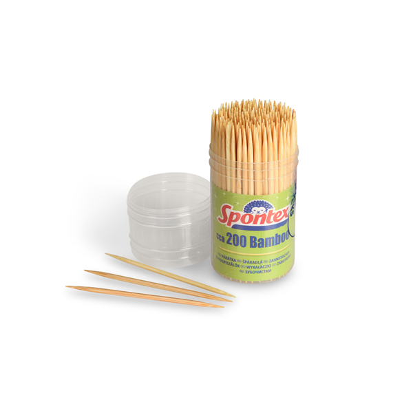 Spontex 97018104 Párátka bambusová 200 ks