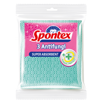 Spontex 3 Antifungi Houbová utěrka 