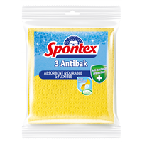 Spontex Antibak houbová utěrka 3ks