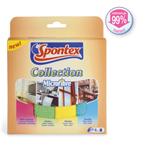 Spontex Mikroutěrka Collection 4 ks