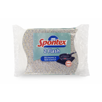 Spontex Flash houbička na teflon 2 ks