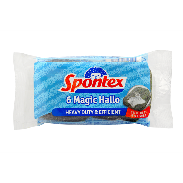 Spontex Magická saponátová drátěnka 6ks