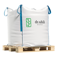 Biochar 1000 L, Big Bag, aktivní uhlí do půdy