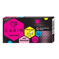 Carine menstruační tampony Normal 16 ks 