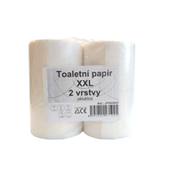 Toaletní papír XXL 50m, 2 vrstvy, celulóza (4 role v balení)