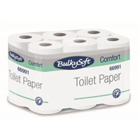 Toaletní papír 2 vrstvý BulkySoft, celulóza, 14,5 m, balení 12 ks