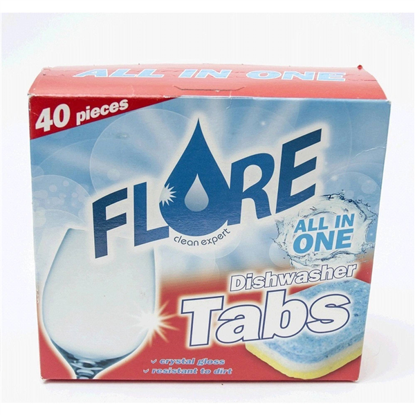 FloreHome Tablety do myčky nádobí All-in-one 40ks
