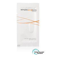 Šampon na vlasy a tělo v tubě 20 ml Simple and Pure