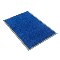 Rohož textilní PUMA 60x40 cm, modrá, lemovaná, pratelná, v. 9 mm 