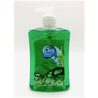 CLEE tekuté mýdlo 500ml Aloe Vera