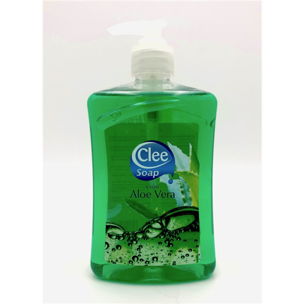 CLEE tekuté mýdlo 500ml Aloe Vera