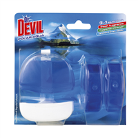 Dr. Devil 3v1 tekutý WC blok Neutro effect 3x55 ml Polar aqua