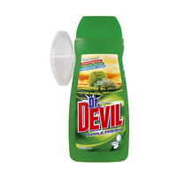Dr. DEVIL WC gel s košíčkem 400ml 3in1 Apple fresh