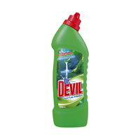 Dr. DEVIL tekutý WC čistič 750 ml Natur fresh