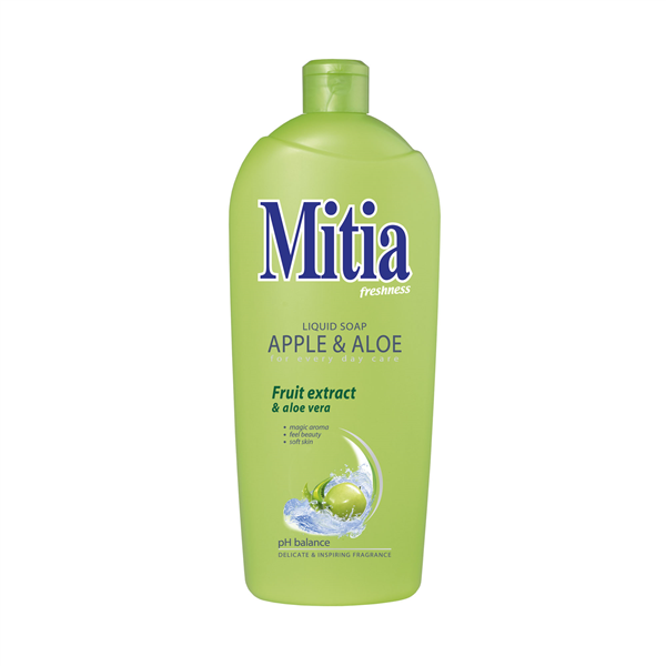 MITIA tekuté mýdlo refill 1000 ml Apple&Aloe