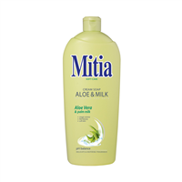 MITIA tekuté mýdlo refill 1000 ml Aloe&Milk
