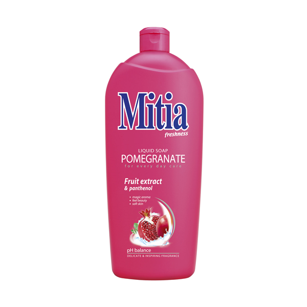 MITIA tekuté mýdlo refill 1000 ml Pomegranate