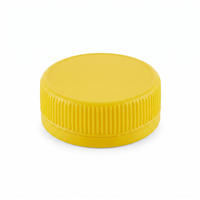 Uzávěr PET lahví 250ml - 38mm, žlutý