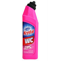 KRYSTAL WC na nerez a keramiku, růžový 750 ml 