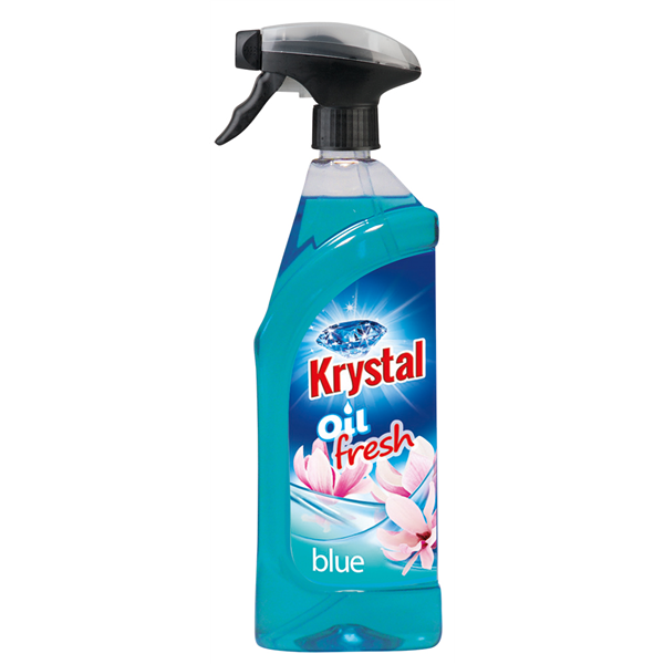 KRYSTAL olejový osvěžovač s rozprašovačem modrý 750 ml 