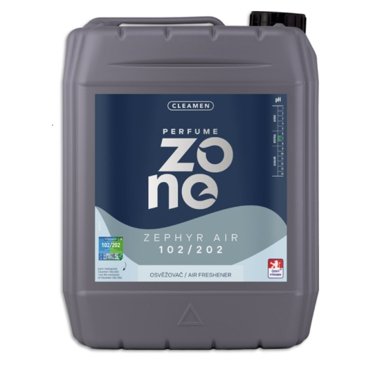 CLEAMEN 102/202 PERFUME ZONE Zephyr air, neutralizátor pachů-5 l