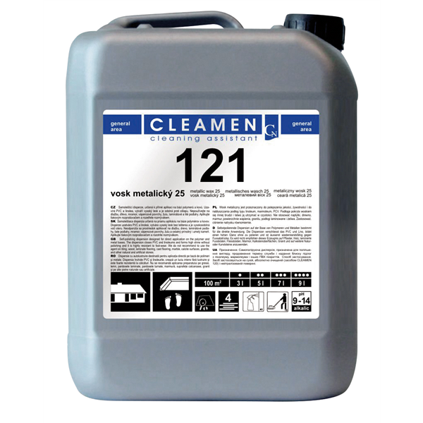 CLEAMEN 121 vosk metalický 5 L