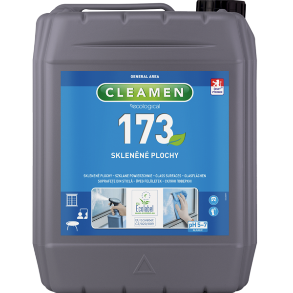 CLEAMEN 173, skleněné plochy, ECO 5l