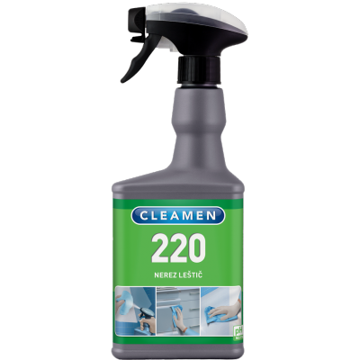 CLEAMEN 220 nerez leštič s rozprašovačem 550 ml