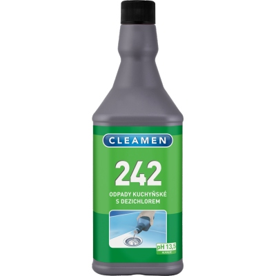 CLEAMEN 242 odpady kuchyňské s dezichlórem 1 L