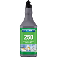 CLEAMEN 250 ruční mytí nádobí koncentrát 1 L