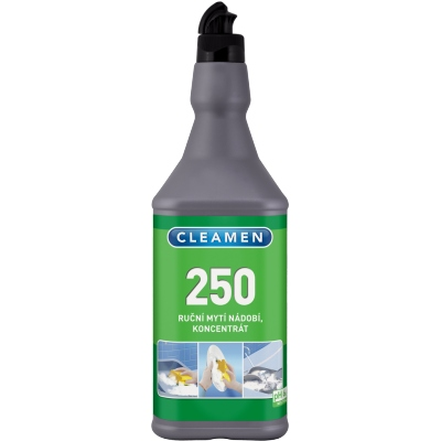 CLEAMEN 250 ruční mytí nádobí koncentrát 1 L