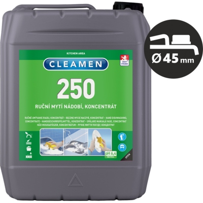 CLEAMEN 250 ruční mytí nádobí koncentrát 5 L