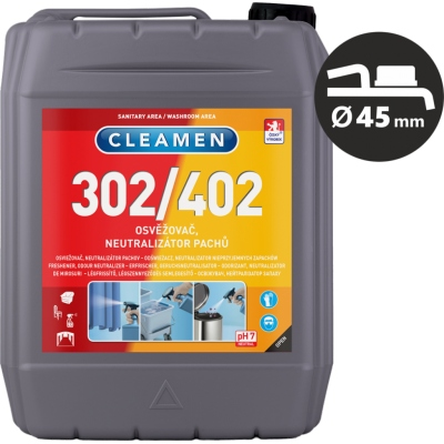 CLEAMEN 302/402 neutralizátor pachů, sanitární 5 L