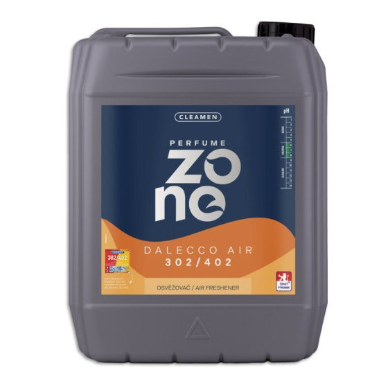 CLEAMEN 302/402 PERFUME ZONE Dalecco air, neutralizátor pachů, sanitární 5 L