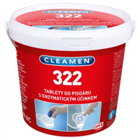 CLEAMEN 322 Tablety do pisoáru, 12 ks + sítko