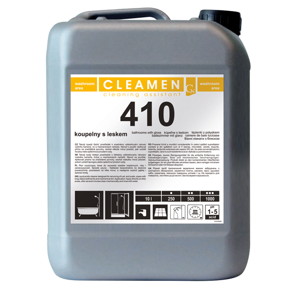 CLEAMEN 410 koupelny s leskem 5 L
