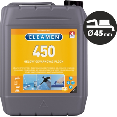 CLEAMEN 450 gelový odvápňovač ploch 5 L