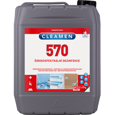 Cleamen 570 širokospektrální dezinfekce 5L