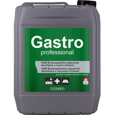 CLEAMEN Gastro profesional ODM širokospektrální oplachová dezinfekce s mycím účinkem bez parfémů 
