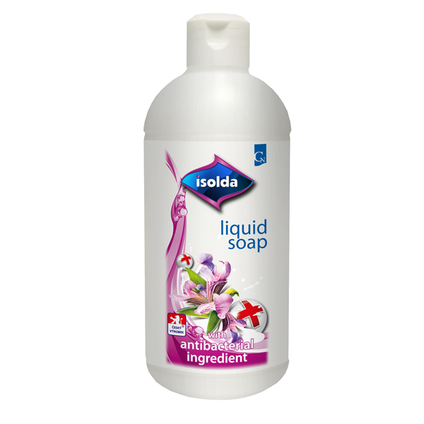 ISOLDA tekuté mýdlo s antibakteriální přísadou  500ml  - Medispender
