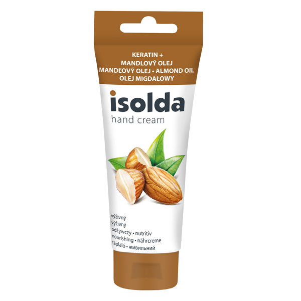 ISOLDA krém keratin s mandlovým olejem 100ml