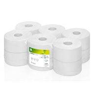 Toaletní papir Satino Jumbo 240, 2 vrstvy, recykl, 180m bal.12ks,  náplň do JT1