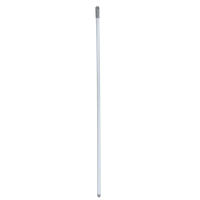 Hůl kovová PROFI 130cm - bílá